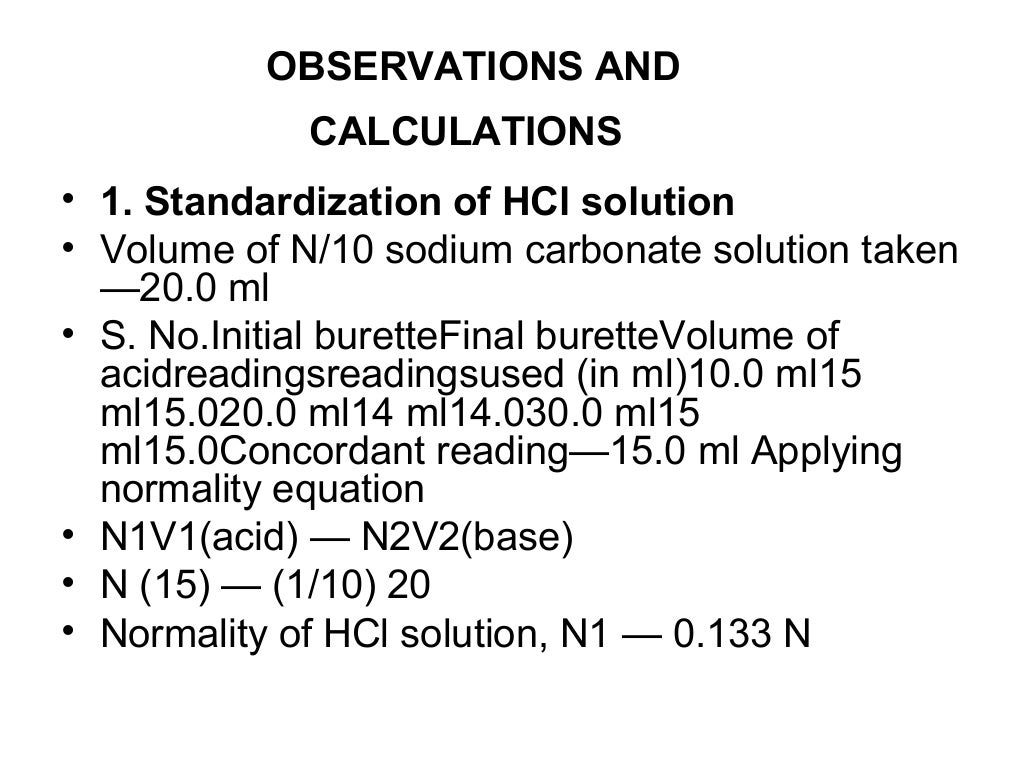 To Determine which Antacid could Neutralize the most Stomach Acid