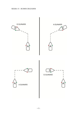 - 72 -
REGRA 15 – RUMOS CRUZADOS
 