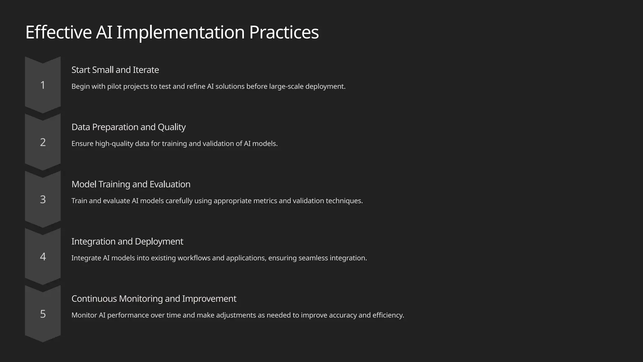 Ai machine learning practical applications and insights ppt