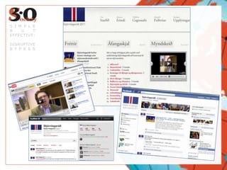 S I M P L E
B    U    T
EFFECTIVE:

DISRUPTIVE
B Y P A S S
 