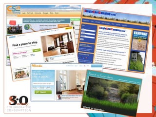 COLLABORATIVE
CONSUMPTION
 