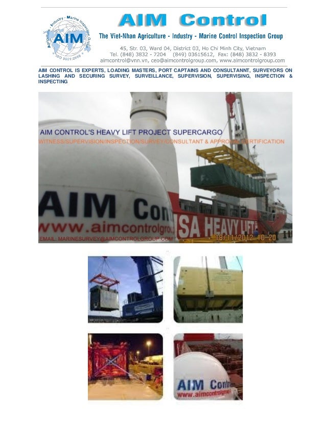 MARINE WARRANTY SURVEYOR