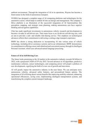 Applications of Artificial Intelligence in Mechanical Engineering | PDF