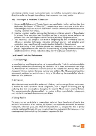 Applications of Artificial Intelligence in Mechanical Engineering | PDF