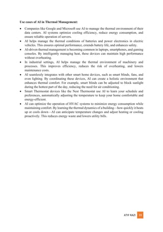 Applications of Artificial Intelligence in Mechanical Engineering | PDF
