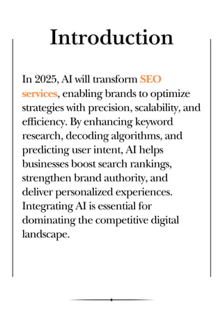 AI Meets SEO: Strategies to Dominate Search Rankings in 2025 | PDF