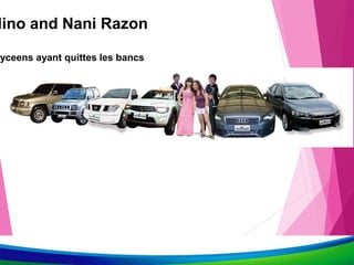 Hino and Nani Razon
Lyceens ayant quittes les bancs
 