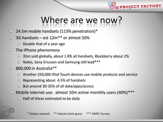 Technology In 2009 Mobile 2009, 2010 and beyond | PPTX