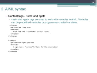 AIML Introduction | PPTX | Programming Languages | Computing