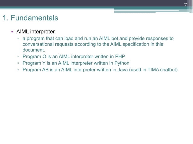 AIML Introduction | PPT