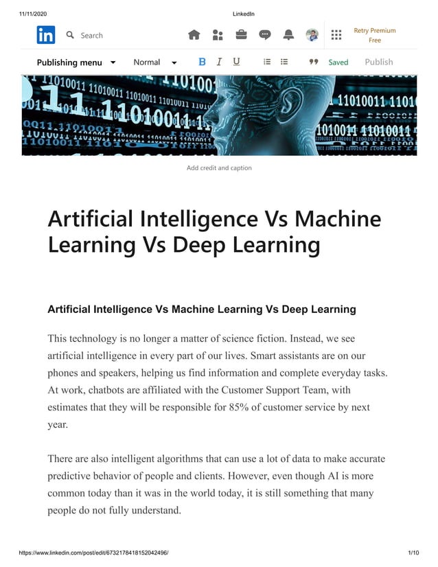 Artificial Intelligence Vs Machine Learning Vs Deep Learning | PDF