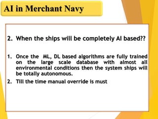 Ai ml dl_bct and mariners-1 | PPTX