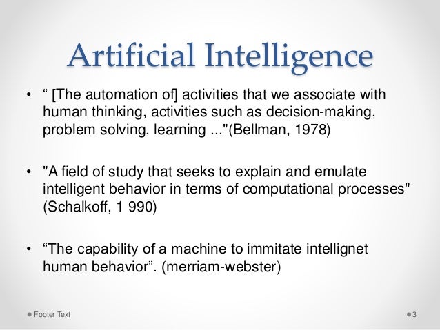 types of learning in artificial intelligence slideshare