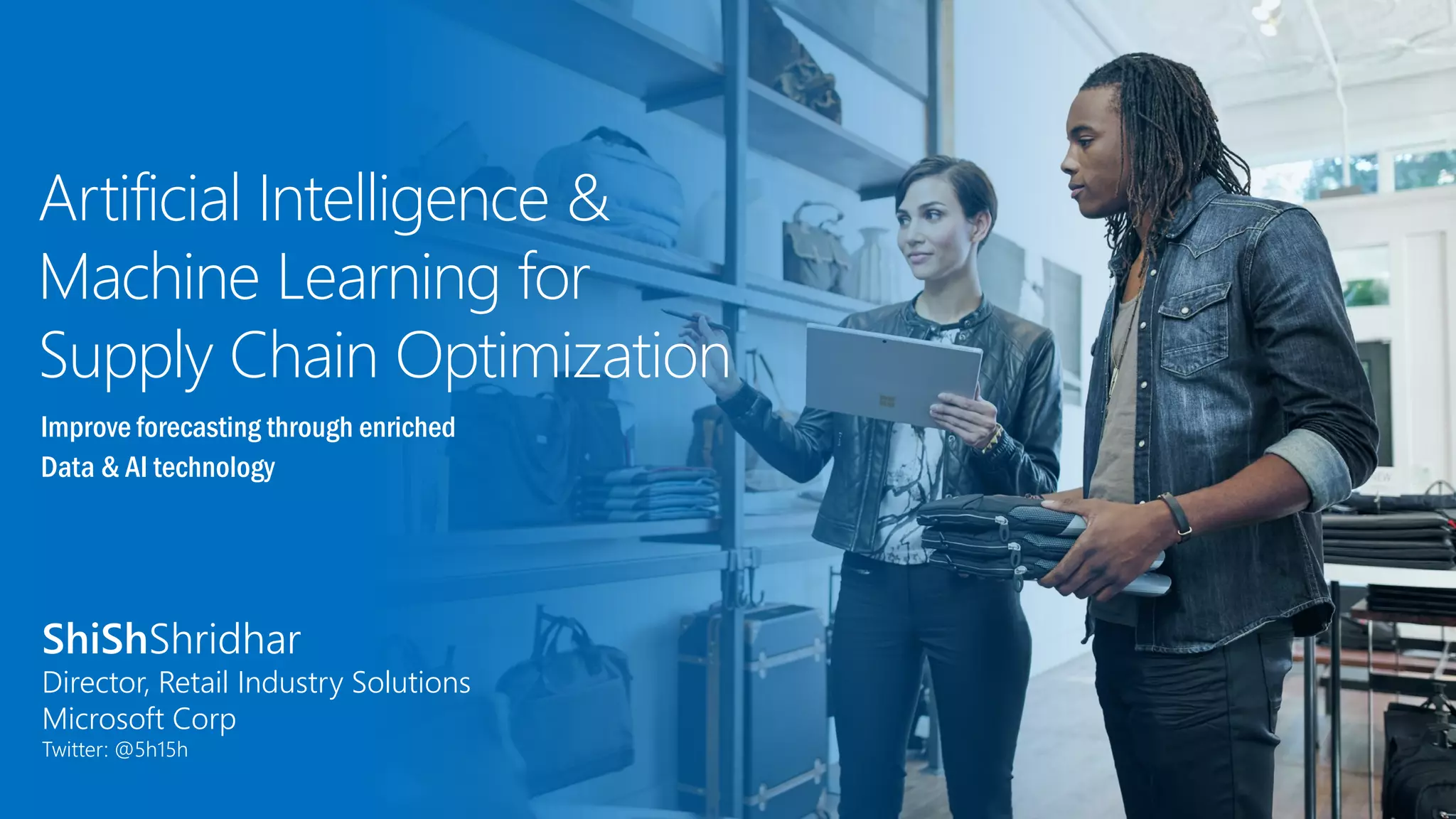 AI & ML for Supply Chain Optimization | PDF