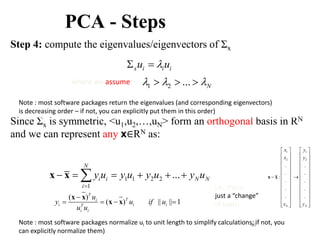Pca Basis Dimension Reduction Introduction & PCA.pptx