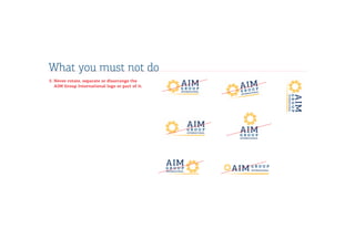 Aim Group International | Logo Guide | PDF