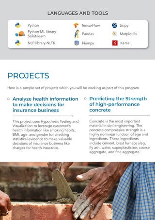 AI and Machine Learning PG program | PDF