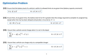 Hybrid Planner for Smart Charging of Electric Fleets | PDF