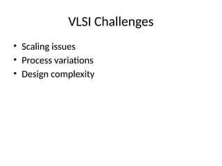 AI and Machine Learning Transforming VLSI Design: Opportunities ...