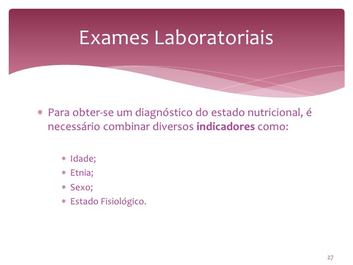 Exames laboratoriais jejum