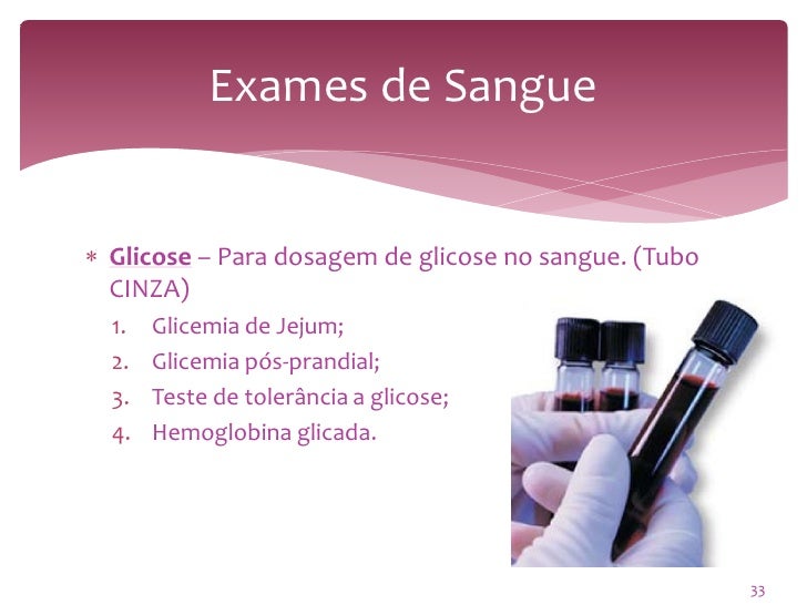 Exame glicemia jejum