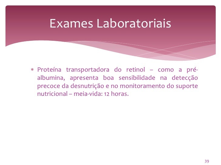 Exame albumina