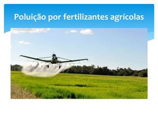 Poluição por fertilizantes agrícolas
 