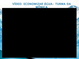 VÍDEO: ECONOMIZAR ÁGUA- TURMA DA MÔNICA 