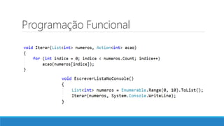 Programação Funcional
 