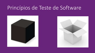 Princípios de Teste de Software
 