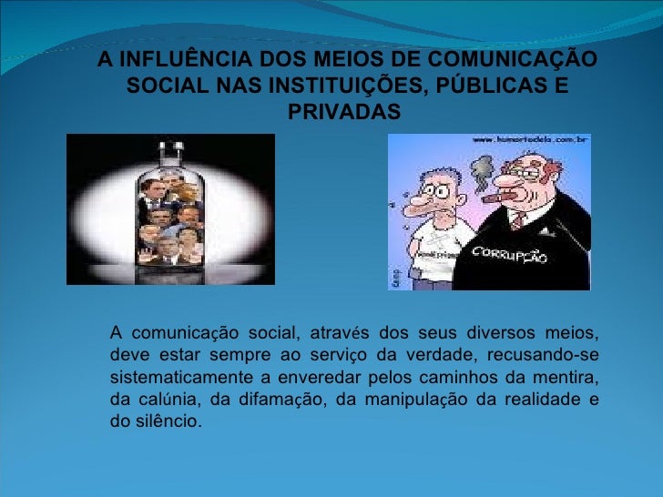 Resultado de imagem para imagem importancia dos meios de comunicação social