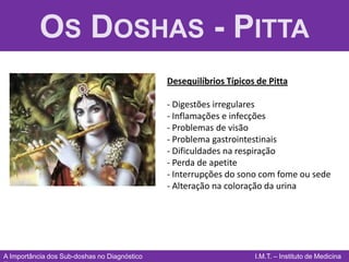 OS DOSHAS - PITTA
                                              Desequilíbrios Típicos de Pitta

                         ...