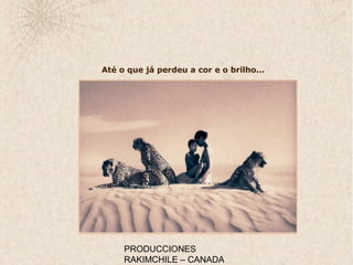 PRODUCCIONES
RAKIMCHILE – CANADA
Até o que já perdeu a cor e o brilho...
 