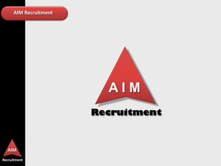 AIM Recruitment




                          AIM
                        Recruitment



  AIM
Recruitment
 