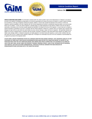 AiM report | PDF
