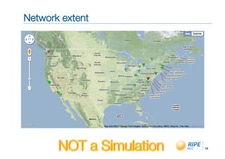 Network extent"




                  18!
 