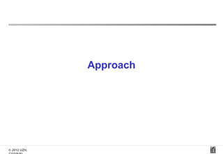 Approach




© 2012 UZH,
 