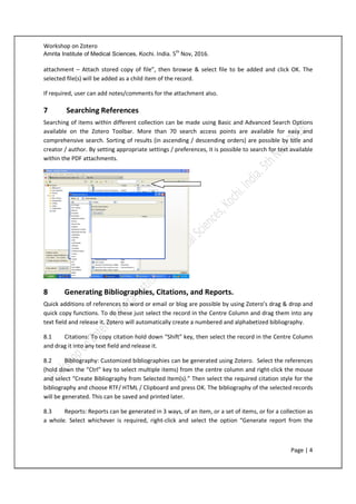 Reference Management Software by V. Sriram | PDF