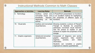 Aims for mathematics geared towards excellence | PPTX