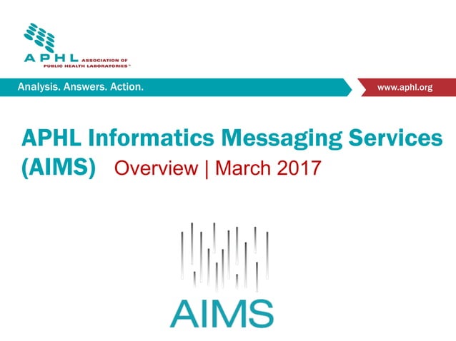 AIMS Overview - April 2017 | PPT
