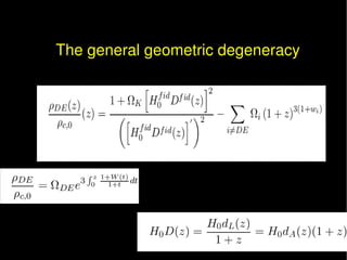 The general geometric degeneracy
 
