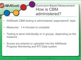 Aimsweb ppt | PPT