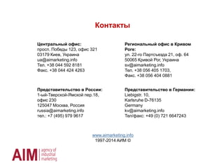 Страна
11'2014 10'2014
Рост 11'2014
/ 10'2014
шт. % шт. % %
в
пр.п.
Корея 163 39,1%
Китай 117 28,1%
Польiа 79 18,9%
ЕС 25 6,0%
Япония 16 3,8%
Німеччина 10 2,4%
Великобритания 5 1,2%
США 1 0,2%
Тайвань 1 0,2%
Всего 417
14
Структура импорта частотных преобразователей по странам
производства
Источник: Агентство Индустриального Маркетинга
 