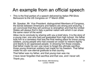 Aim Workshop Wodak Narratives190309