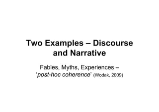 Aim Workshop Wodak Narratives190309