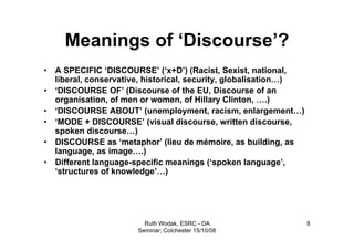 Aim Workshop Wodak Narratives190309