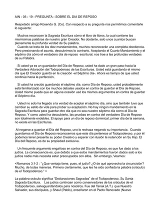 AIN - 05 - 19 - PREGUNTA - SOBRE EL DIA DE REPOSO.pdf