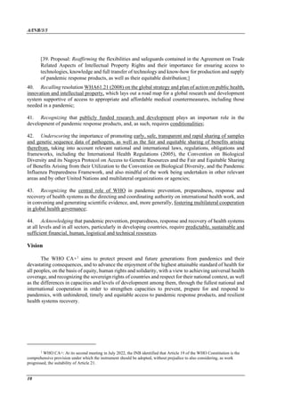 A/INB/3/3
10
[39. Proposal: Reaffirming the flexibilities and safeguards contained in the Agreement on Trade
Related Aspec...