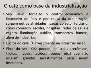 Cap. 4 - A industrialização brasileira