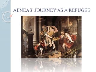 AENEAS’ JOURNEY AS A REFUGEE
 